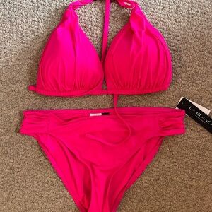 La Blanca Hot Pink Swimwear size 16